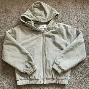 Aritzia Corduroy Bomber Jacket